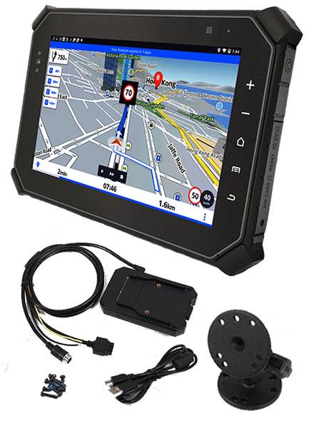 CTFPND-11 (8" Android TabletPC/PND, Ruggedized, 2.0Ghz Octacore CPU/2GB RAM, GPS/WLAN/BT/LTE, RFID (NFC), TTL/RS232