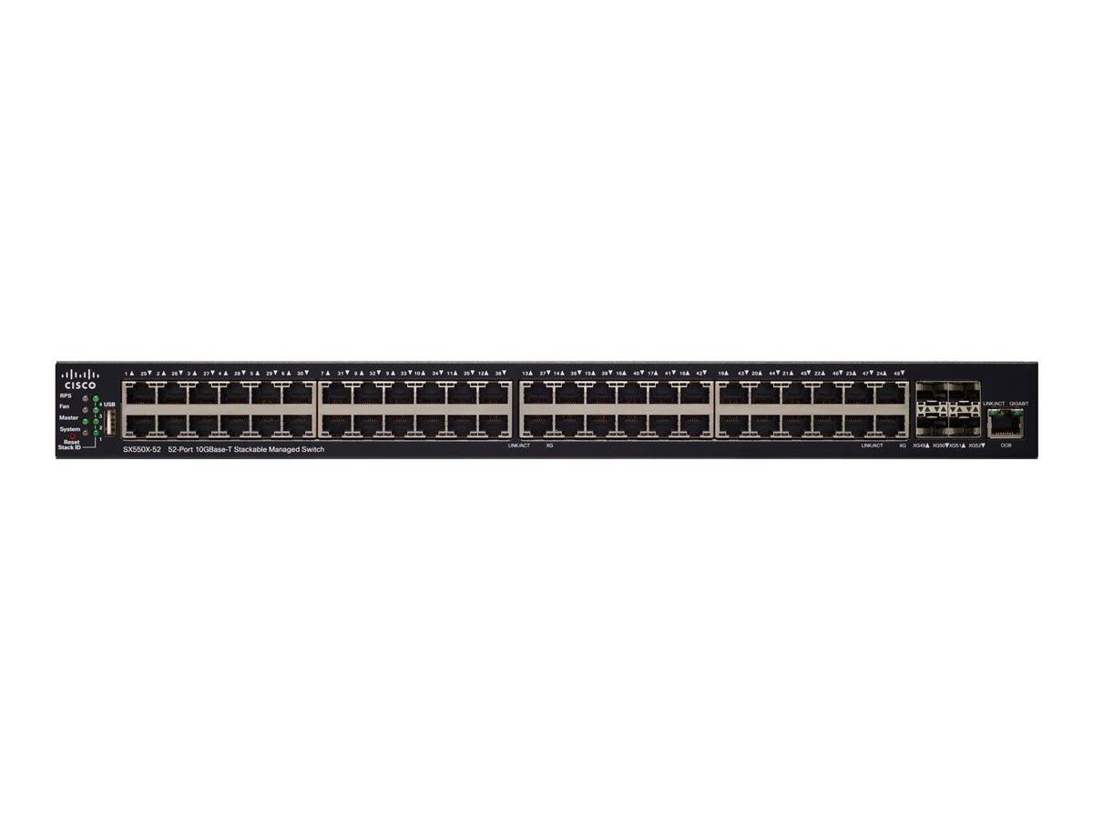 Cisco 550X Series SX550X-52 - Switch - L3 - managed