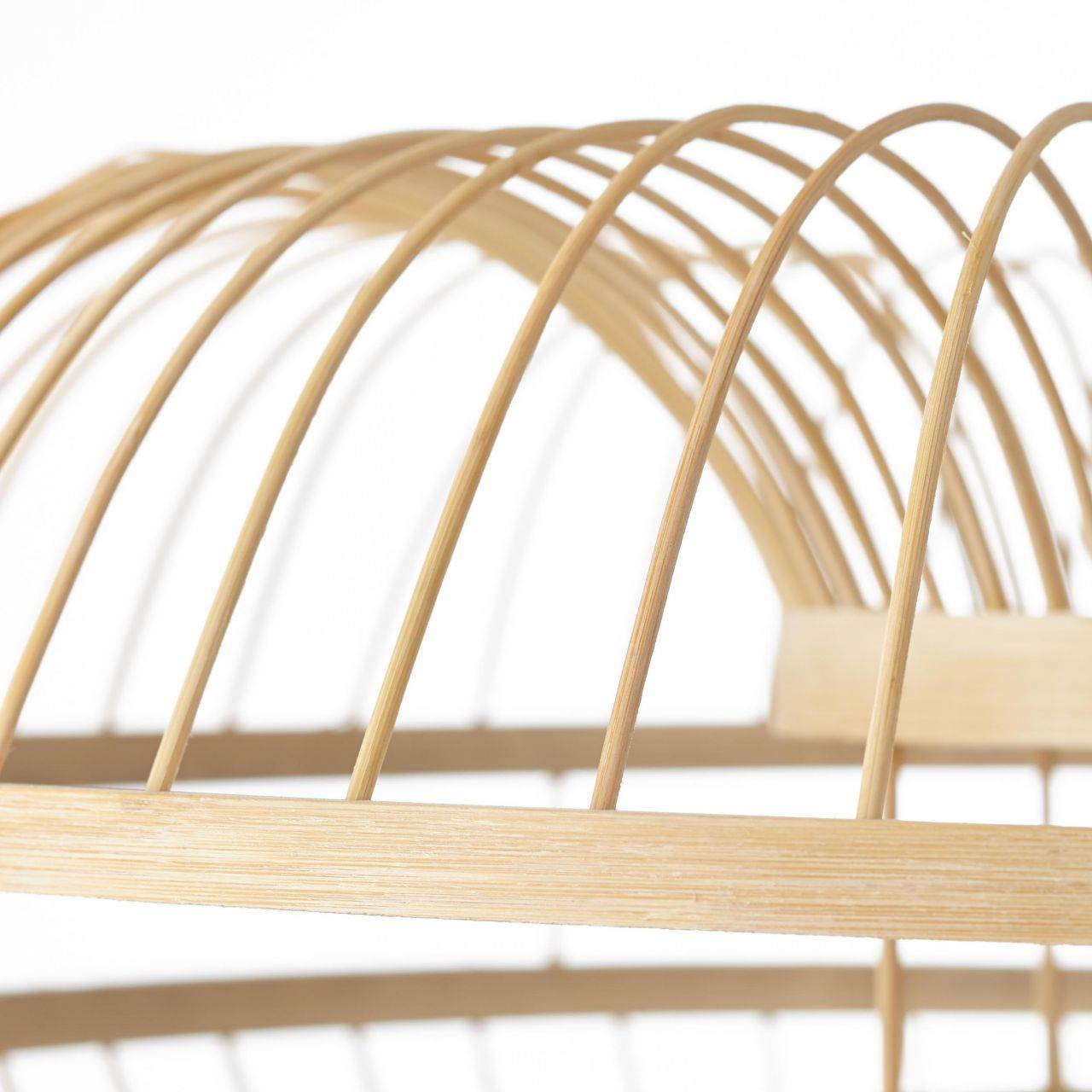 BRILLIANT Busan Pendelleuchte 48cm schwarz/natur Innenleuchten,Pendelleuchten | 1x A60, E27, 40W, geeignet für Normallampen (nicht enthalten) | In