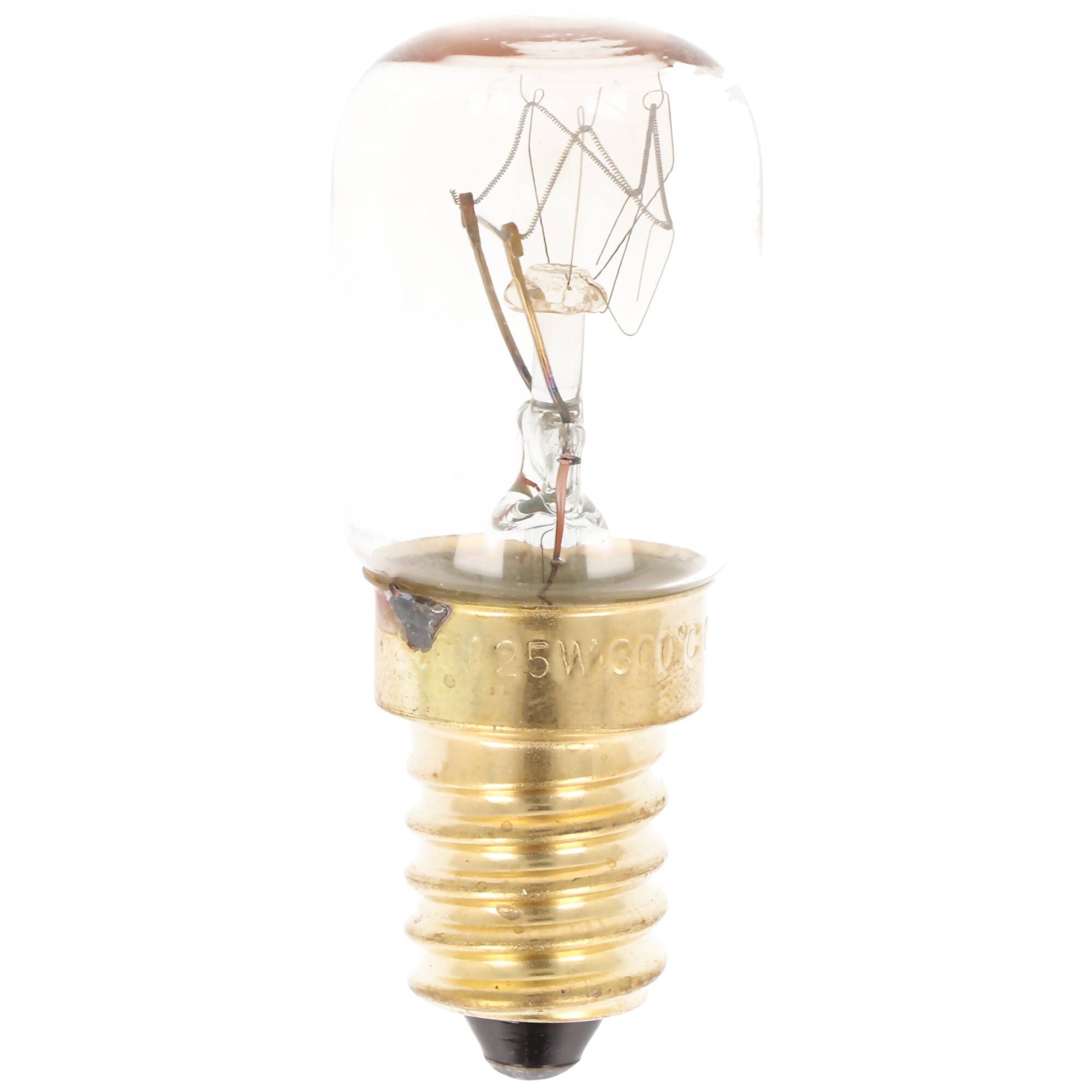 Backofenlampe E14 mit 25 Watt temperaturfest bis 300°C