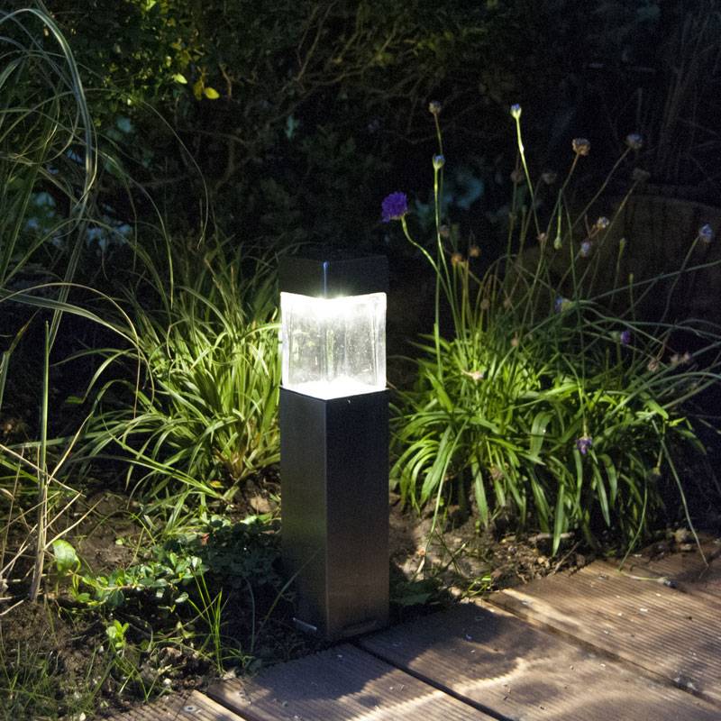 4er Set LED Solar-Wegeleuchte GL004NP4EZ, rostfreier Edelstahl, mit Standard NiMH Akku, ähnlich GL004NP4DU