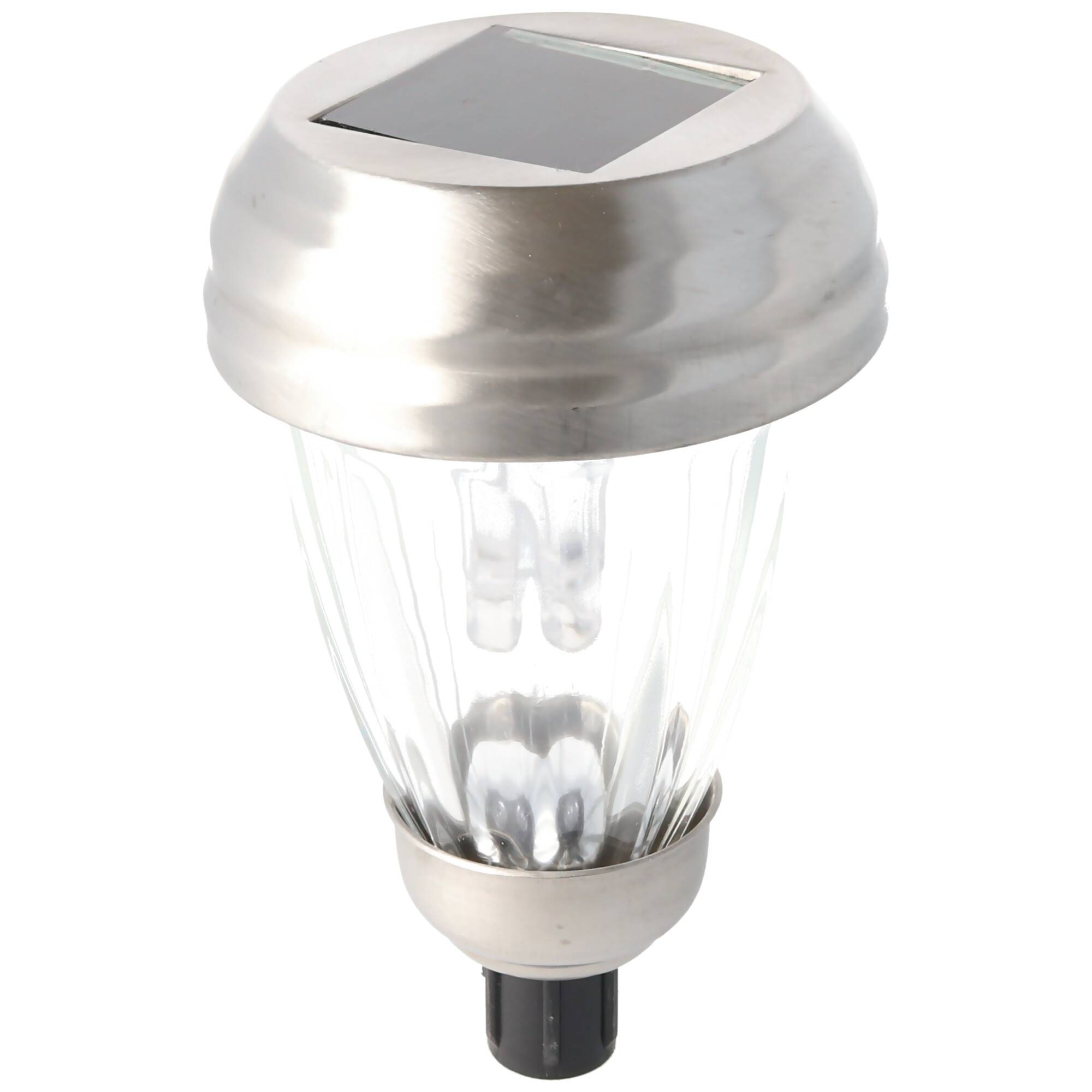 4er Set LED Solar-Wegeleuchte mit bis zu 3 Lumen, rostfreier Edelstahl, mit Standard NiMH Akku, GL049EZ