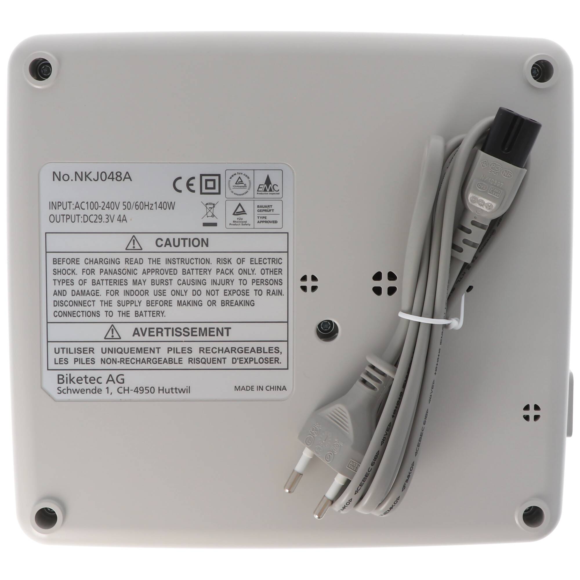 Panasonic original Ladegerät 4A NKJ050B, NKJ044B, NKJ048A, NKJ050A nur für 26V Panasonic Akku