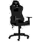 Hyrican Striker Comander Gaming Stuhl, Kunstleder, 3D-Armlehnen, Stahlrahmen, schwarz/grau