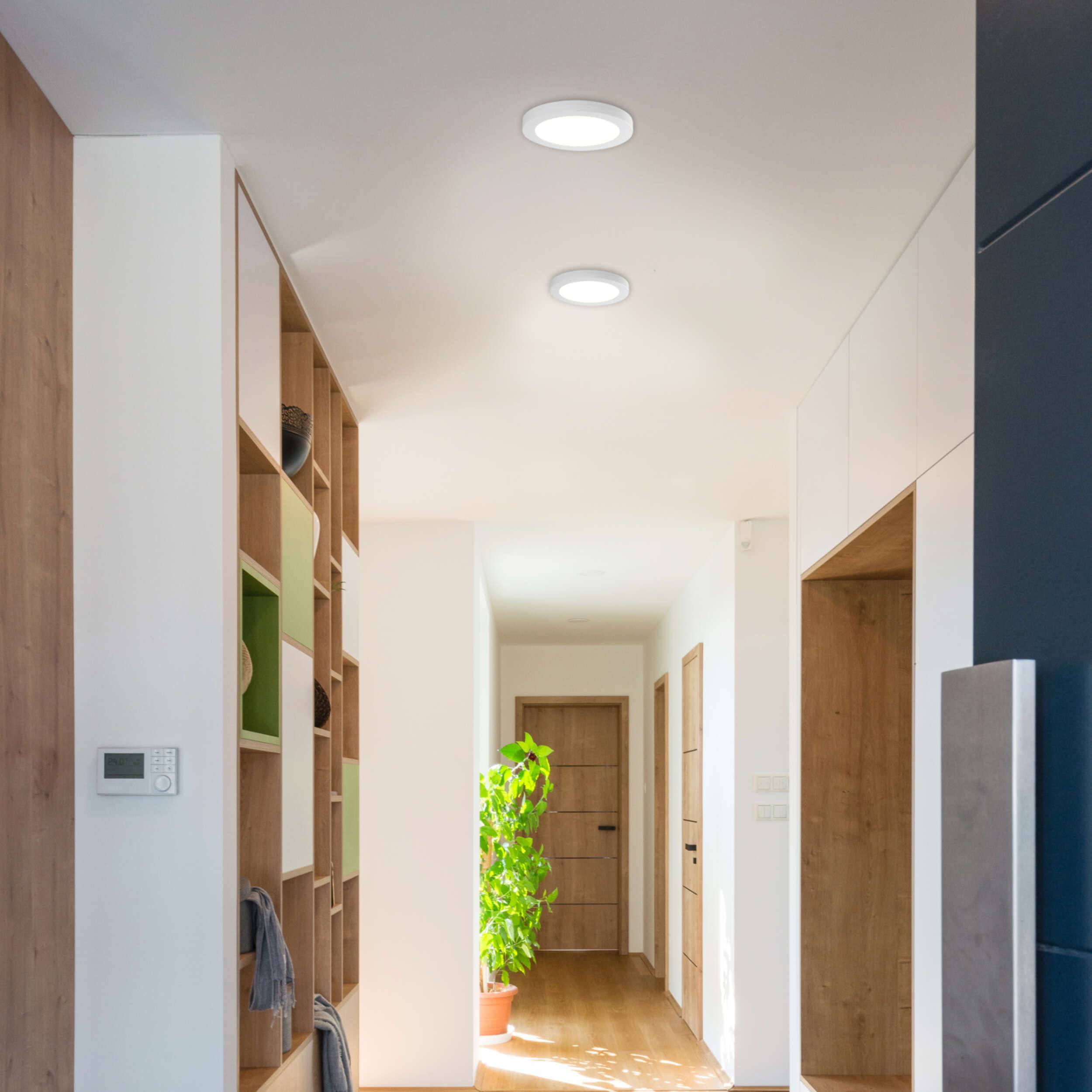 LED Ein-/Aufbauleuchte "KOMPLEX" D: 24,6cm