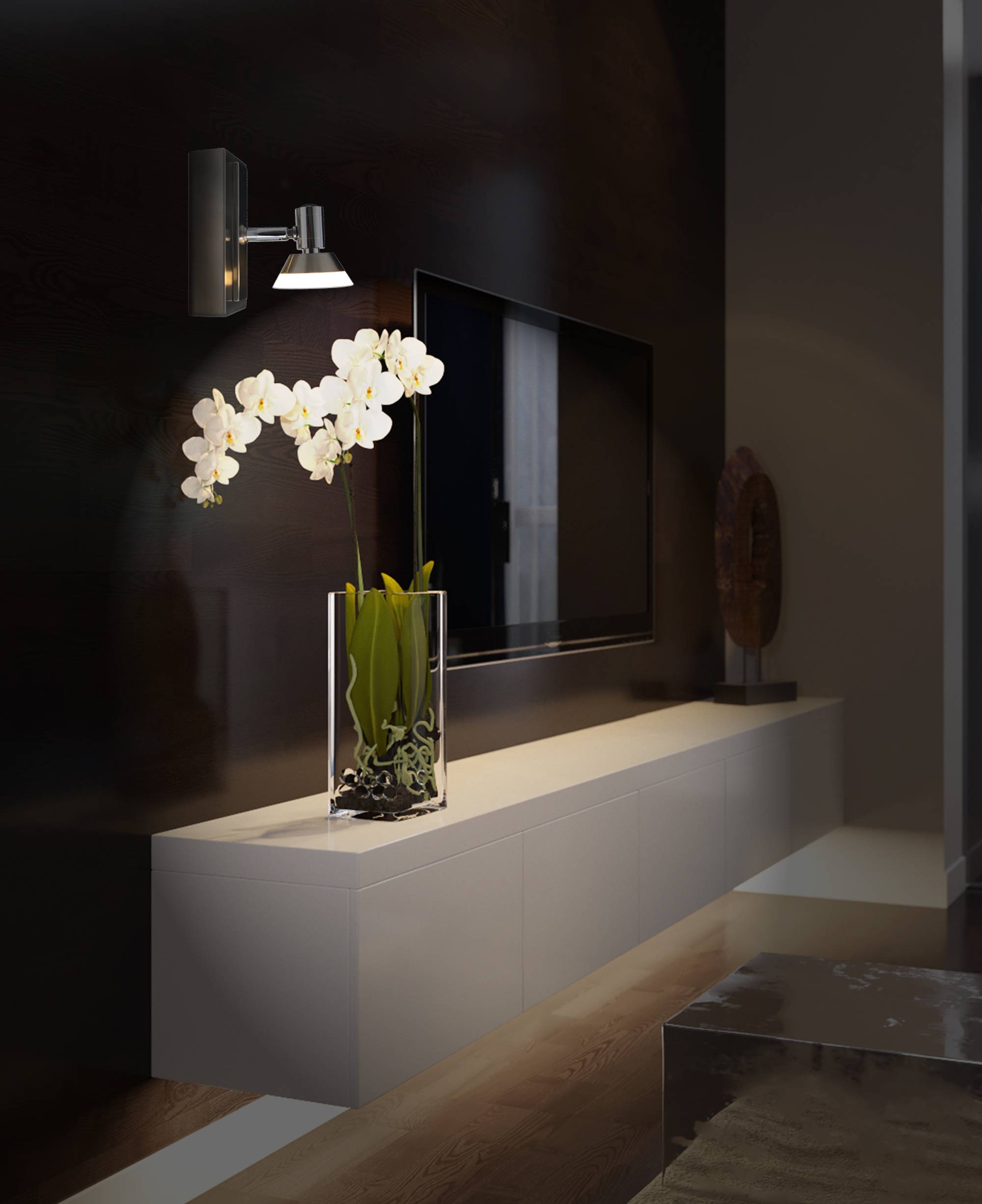 1er LED-Wand- und Deckenspot "JERICHO"