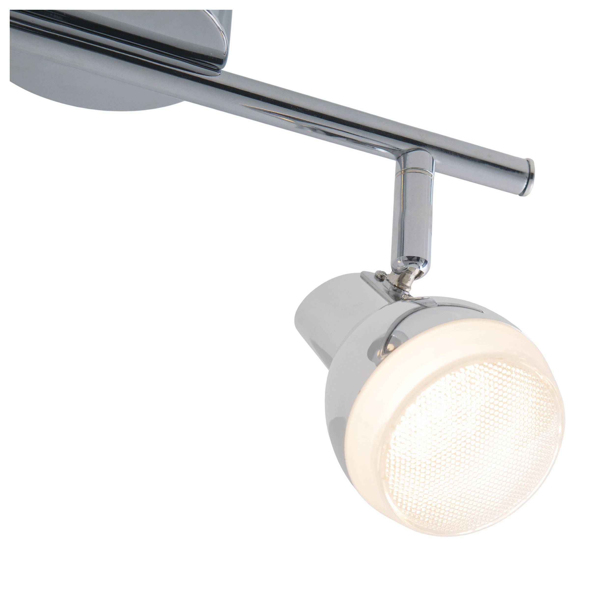 2er LED-Wand- u. Deckenschiene "CHROMEY" l:30cm