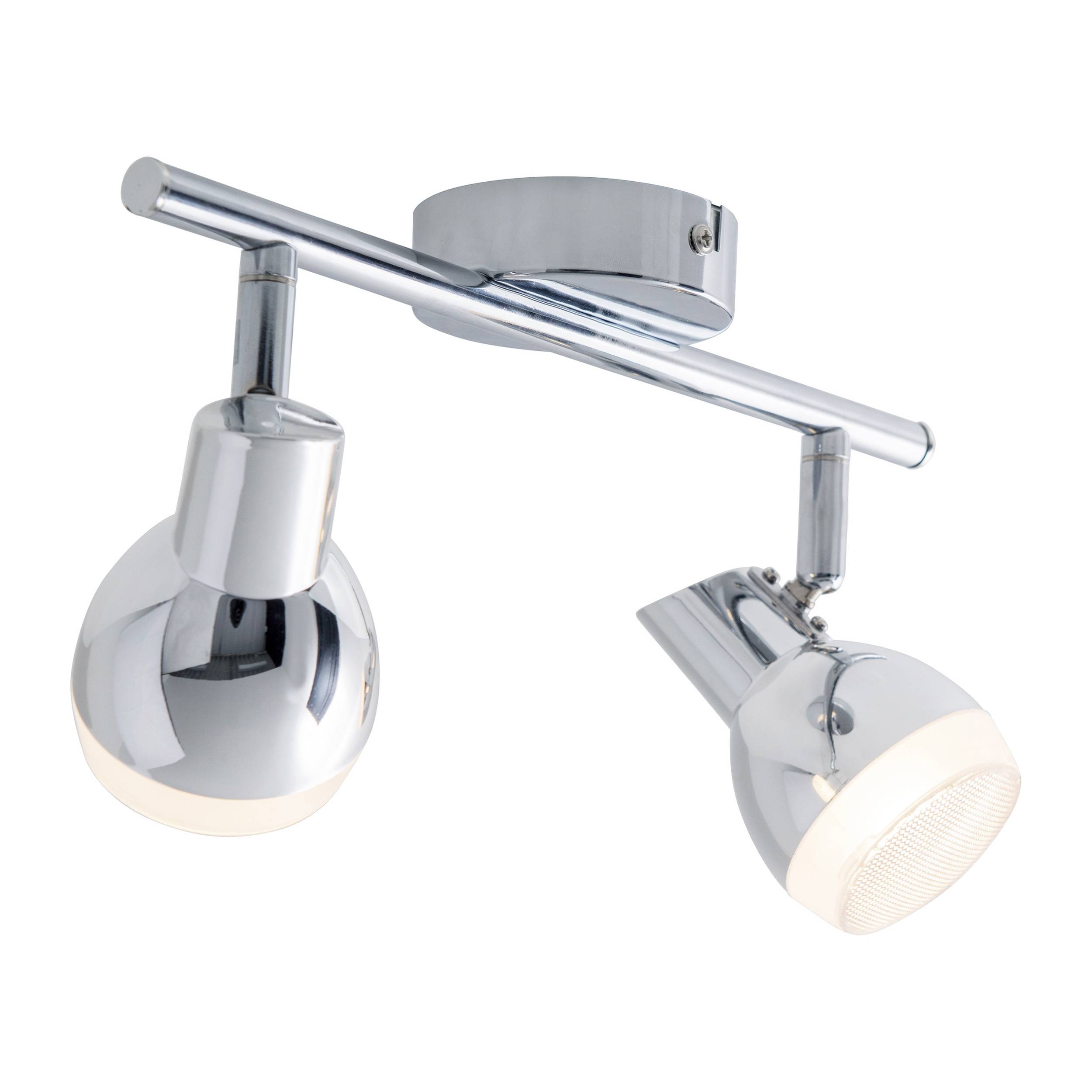 2er LED-Wand- u. Deckenschiene "CHROMEY" l:30cm