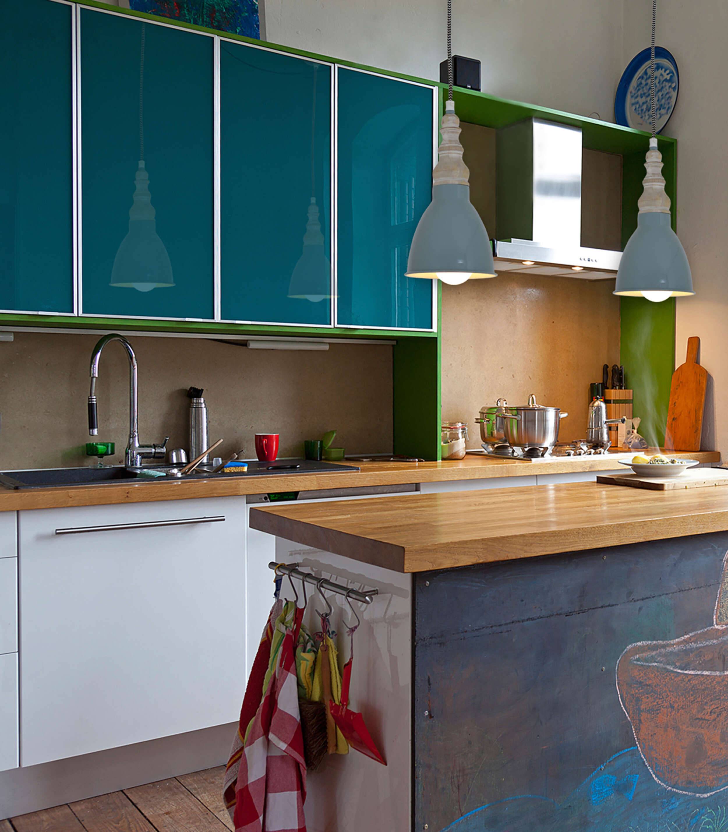 Metall-Pendelleuchte "DELHI"