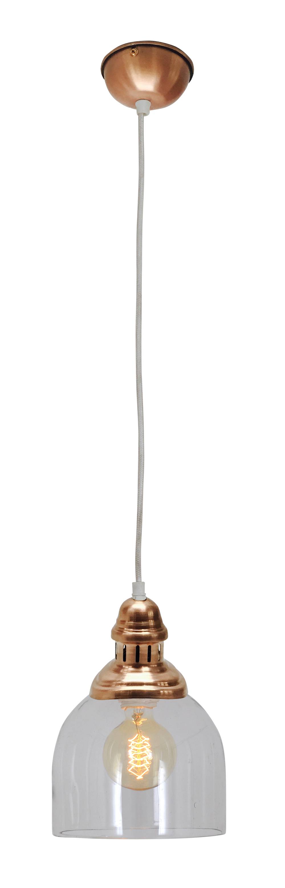 Glas-Pendelleuchte "MUMBAI"