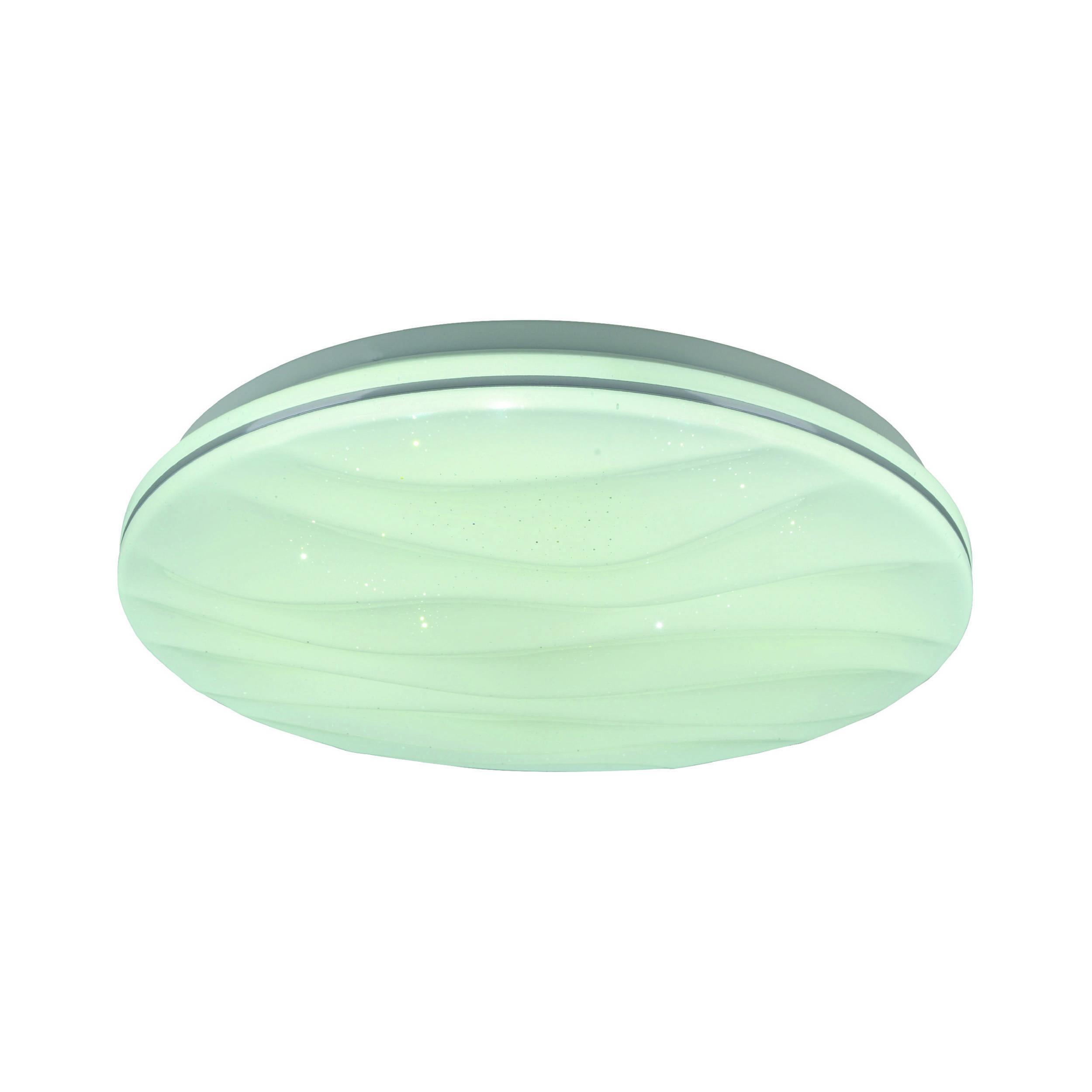 Smart Home LED Deckenleuchte "AUSTIN" mit Kristalleffekt