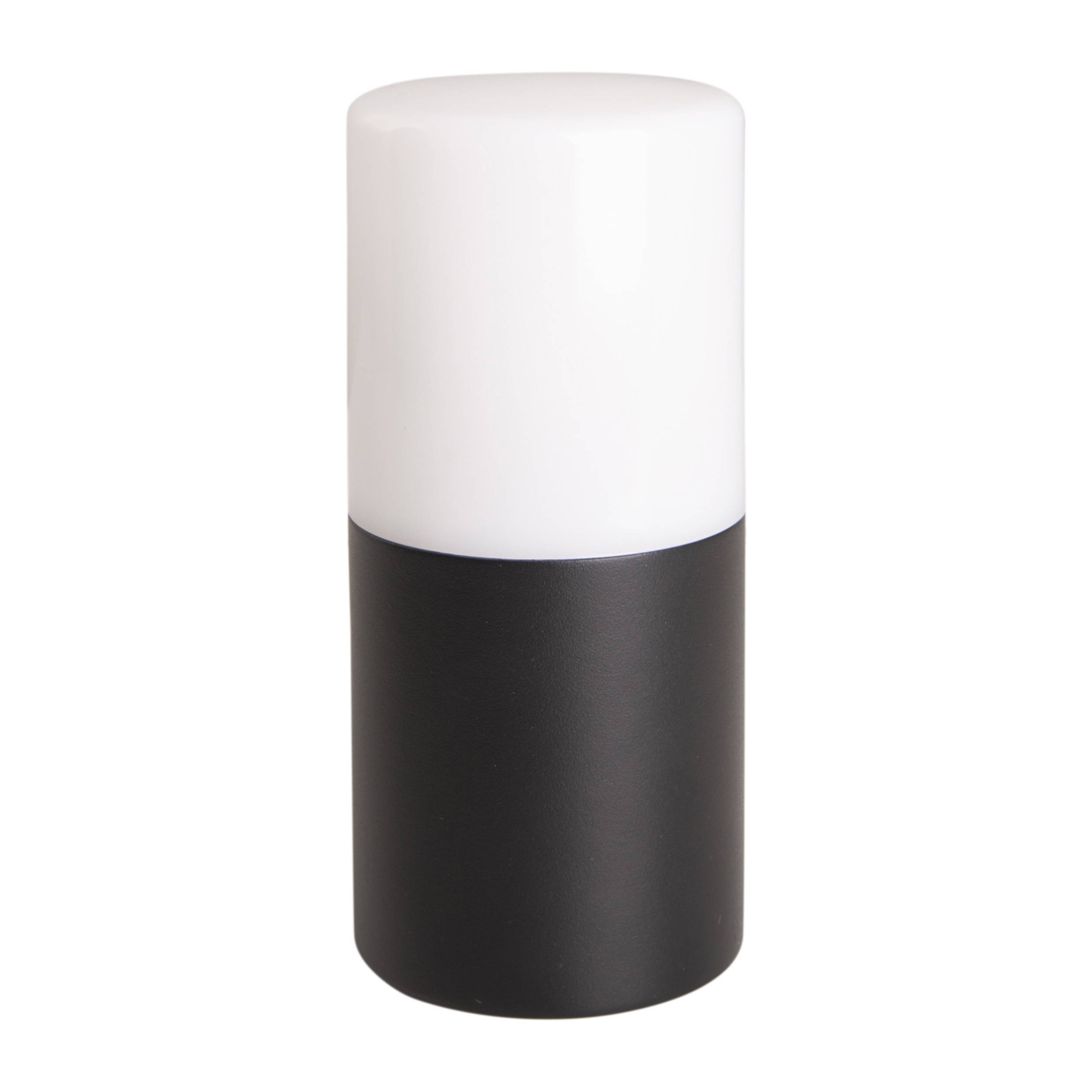 Außenwandleuchte "TORCIA" h: 16,5cm schwarz