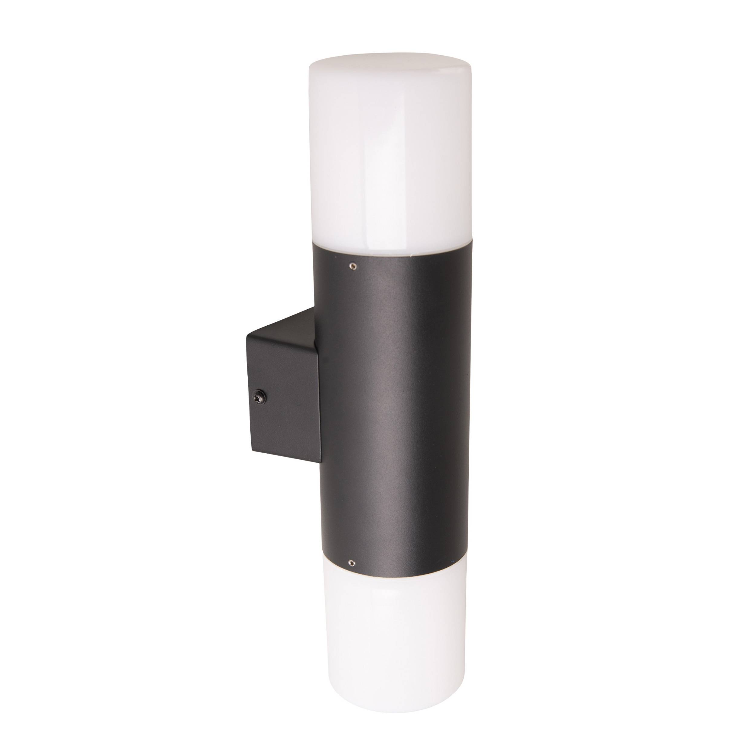 Außenwandleuchte "TORCIA" h: 32cm schwarz