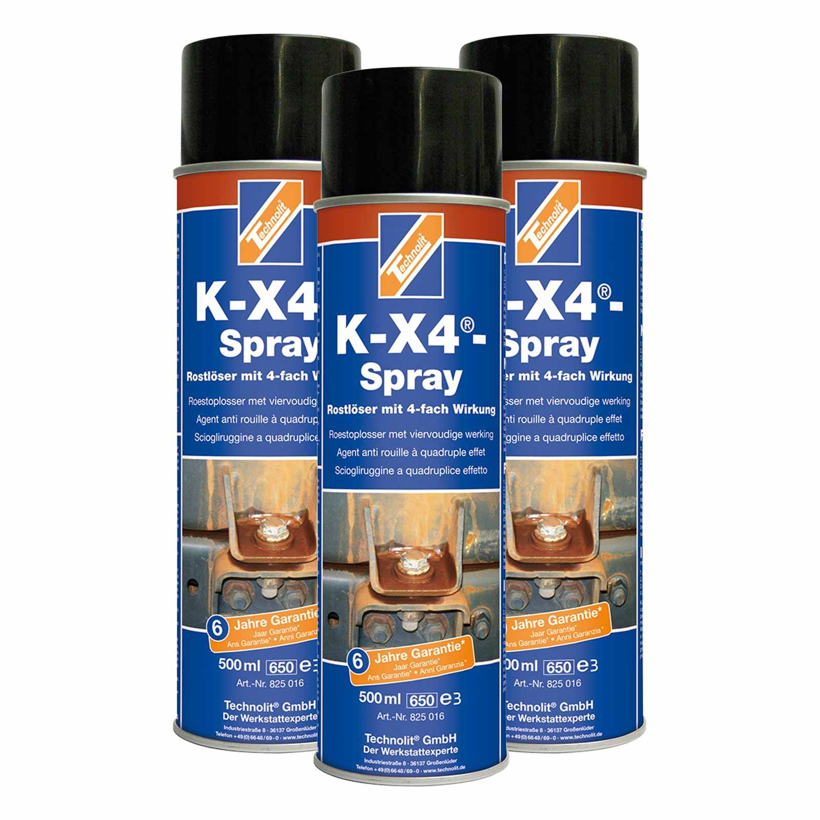 TECHNOLIT Rostlöser-Spray K-X-4 500 ml - Menge:3