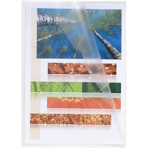 Sichthüllen A5 0,12mm genarbt farblos VE=100 Stück