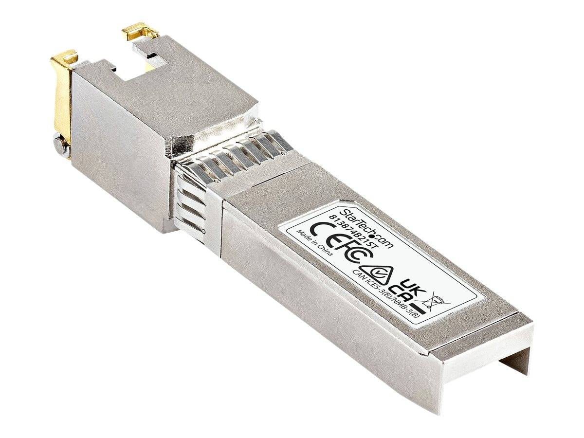 StarTech.com HP 813874-B21 kompatibles SFP+ Transceiver Modul - 10GBase-T - MSA konform - RJ45 SFP+ Modul - 10GBase-T -