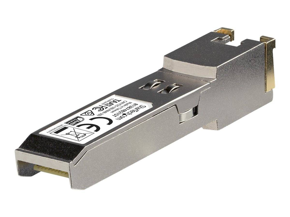 StarTech.com HP 813874-B21 kompatibles SFP+ Transceiver Modul - 10GBase-T - MSA konform - RJ45 SFP+ Modul - 10GBase-T -