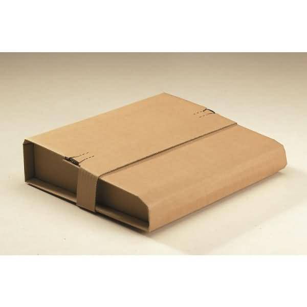 Faltkartons braun 340x515x100mm Wellpappe Haftklebung VE=20 Stück