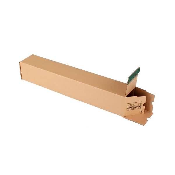 Faltkartons braun 150x1035x150mm Wellpappe Haftklebung VE=10 Stück