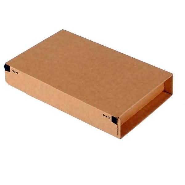 Faltschachteln braun 225x345x50mm Wellpappe Haftklebung VE=50 Stück