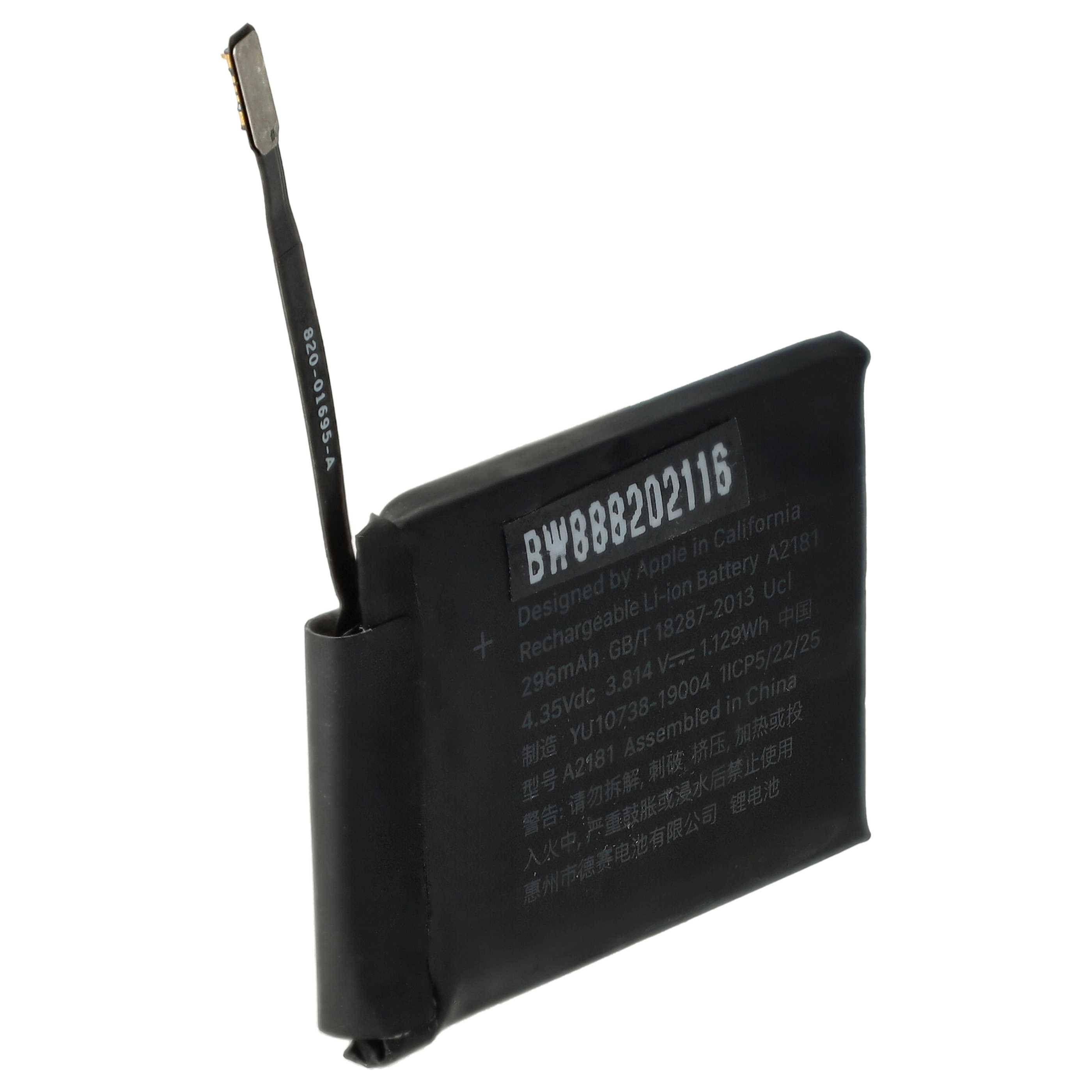 Schwarzer wiederaufladbarer Batteriepack mit dünnem Verbindungskabel, gekennzeichnet mit „BH888202116