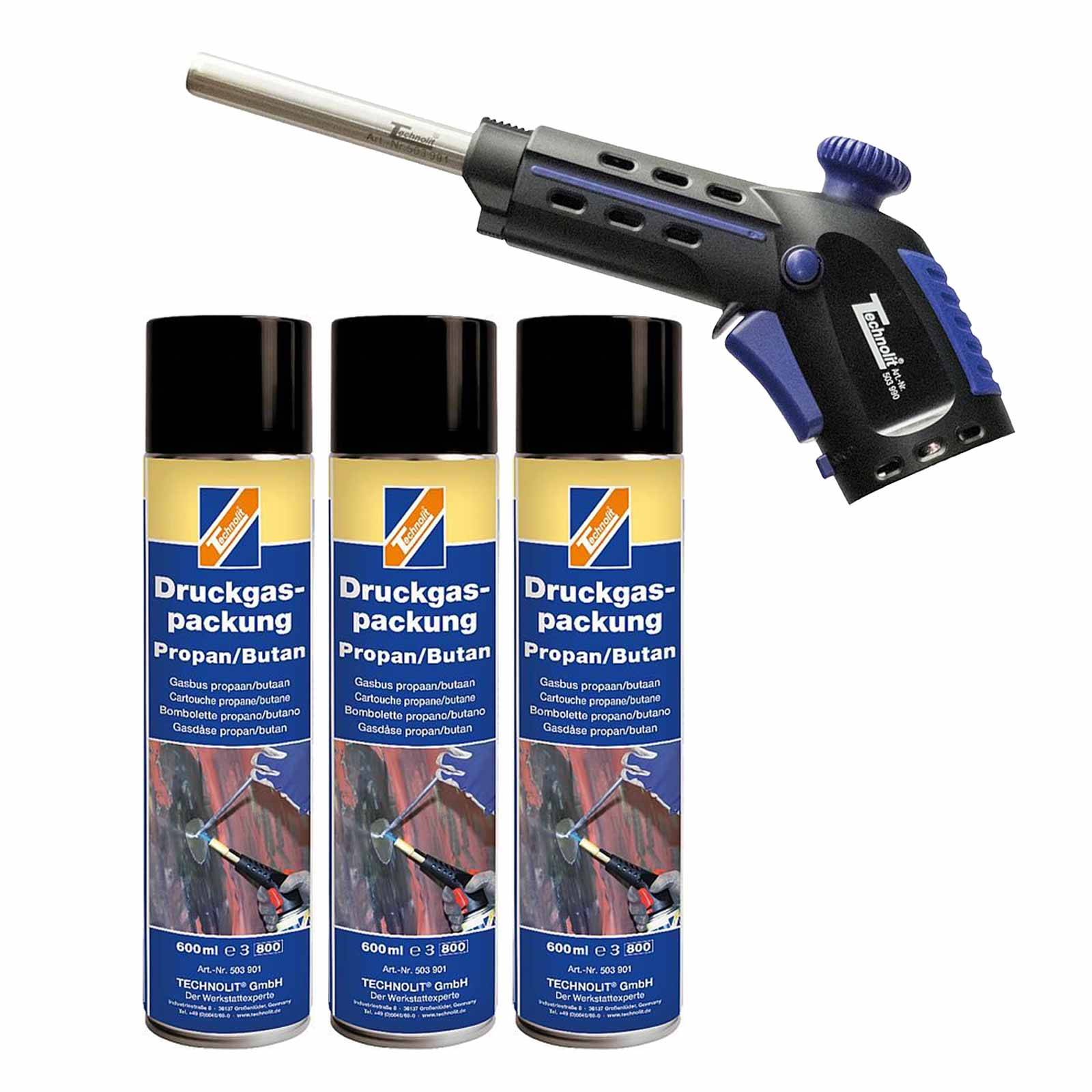 TECHNOLIT Hochleistungslötpistole MULTI Set 5-teilig