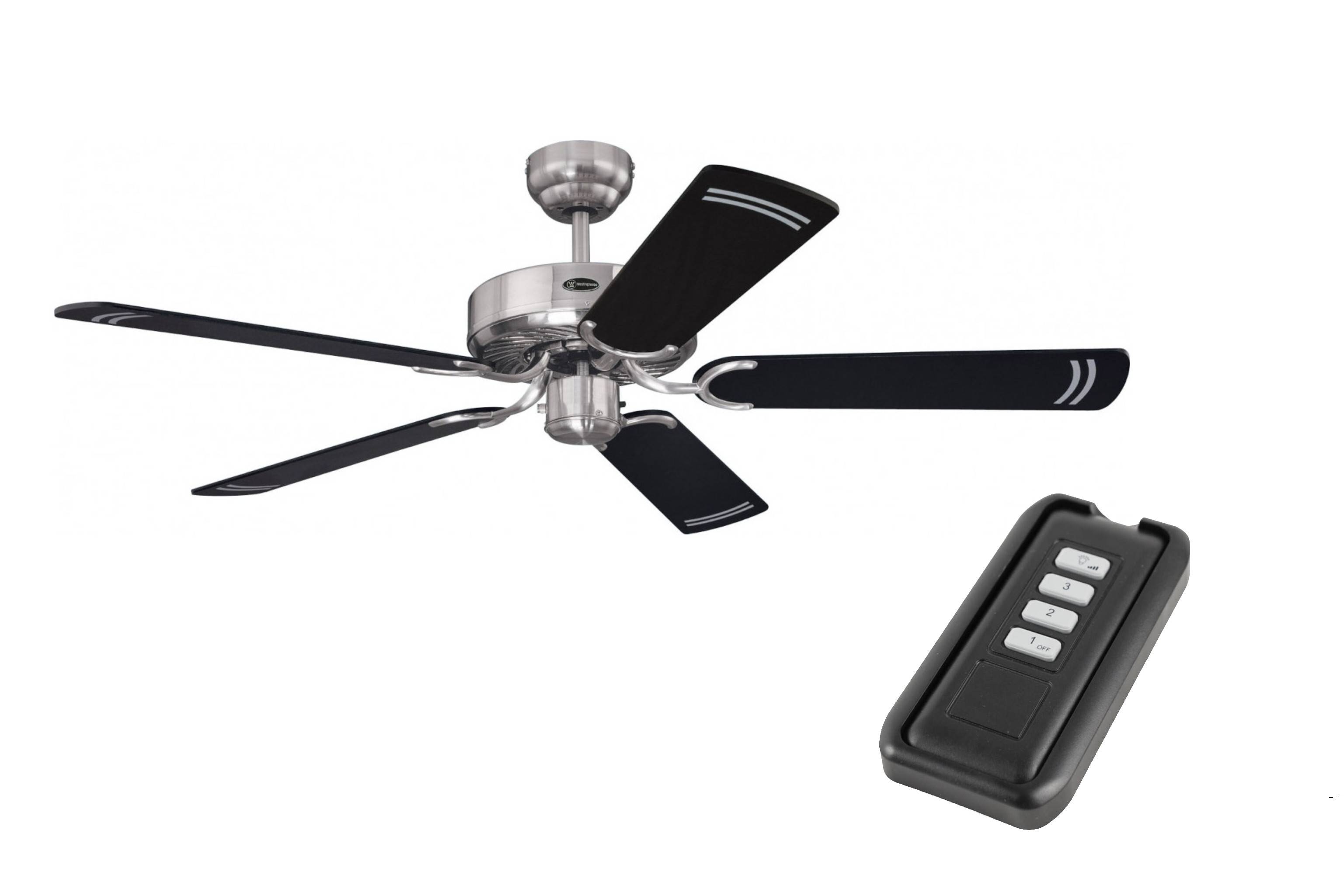 Westinghouse Deckenventilator ohne Licht Cyclone 132 cm für Räume bis 25 m²