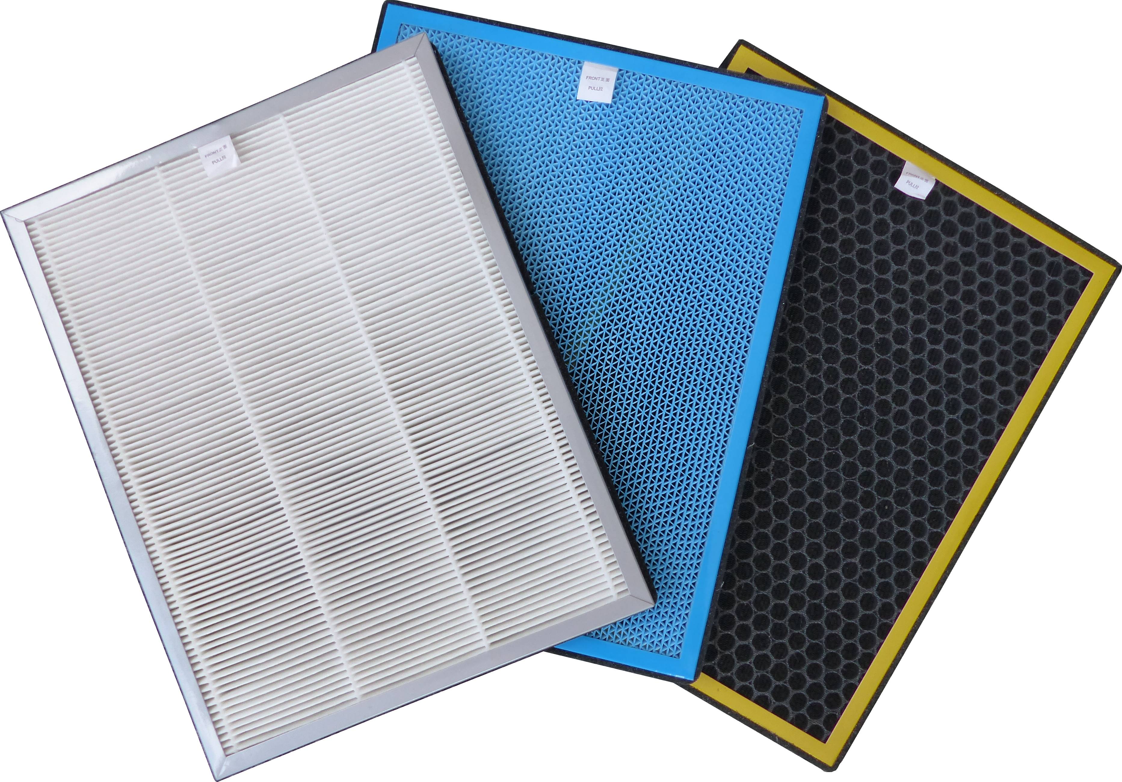 WDH Filtersatz von 3 Filtern - Passend für den Luftreiniger WDH-AP1101