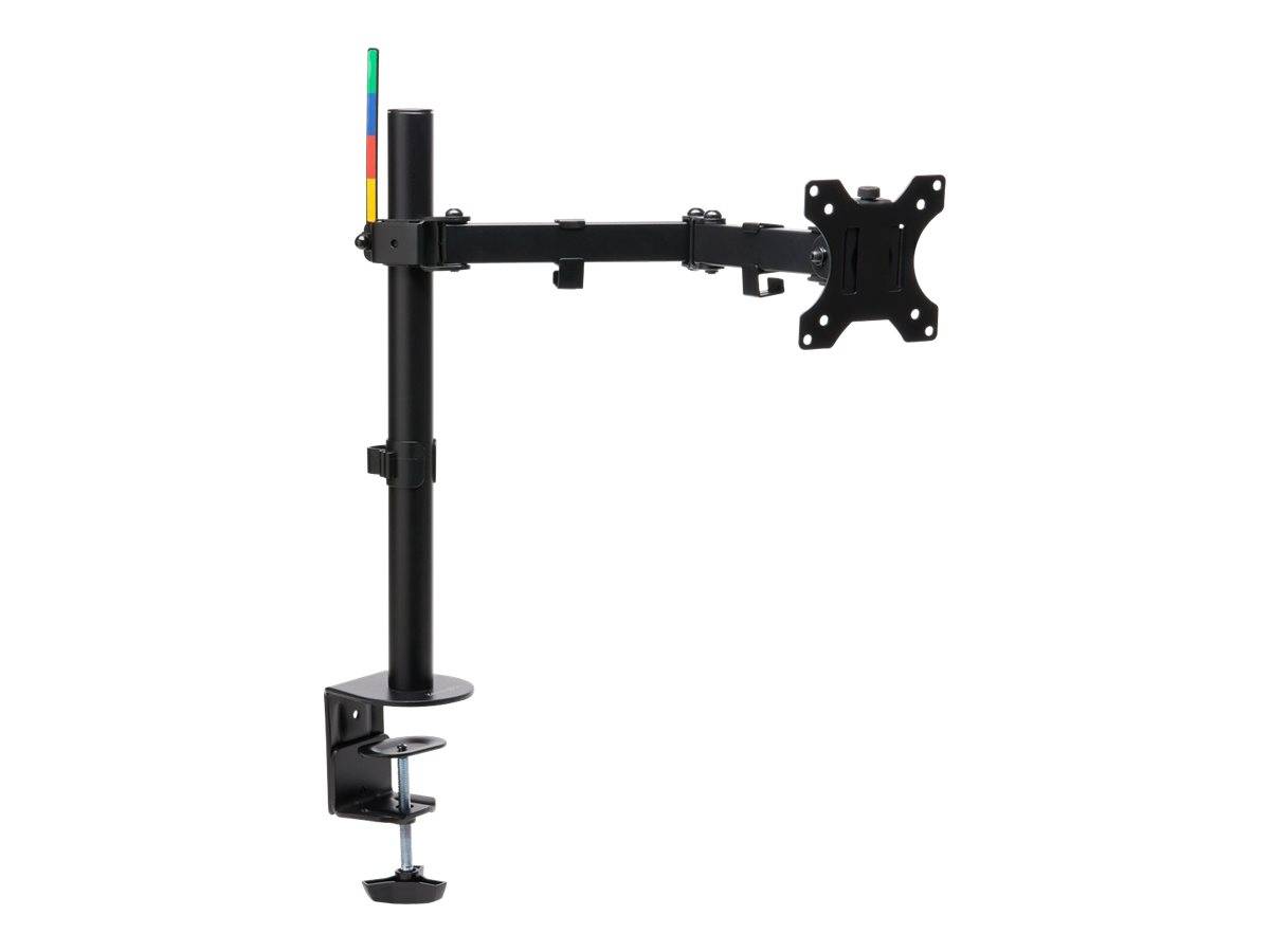 Kensington SmartFit Ergo Single Extended Monitor Arm - Befestigungskit - einstellbarer Arm - für Monitor - pulverbeschic