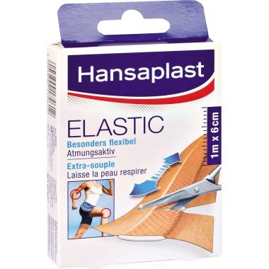 Hansaplast Pflaster ELASTIC 1009239 1mx6cm