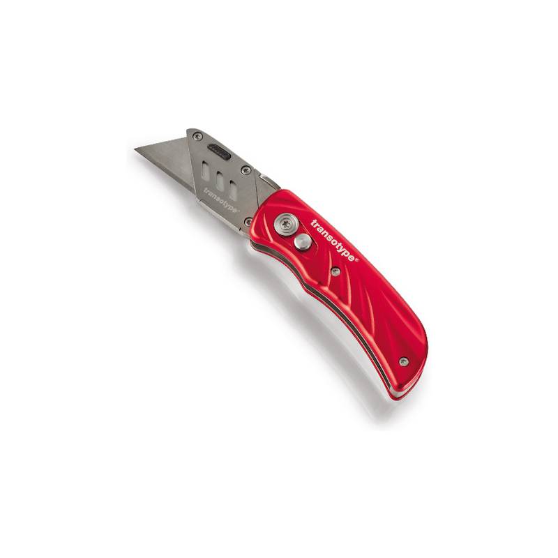 transotype Cutter PRO, Aluminium-Gehäuse, rot