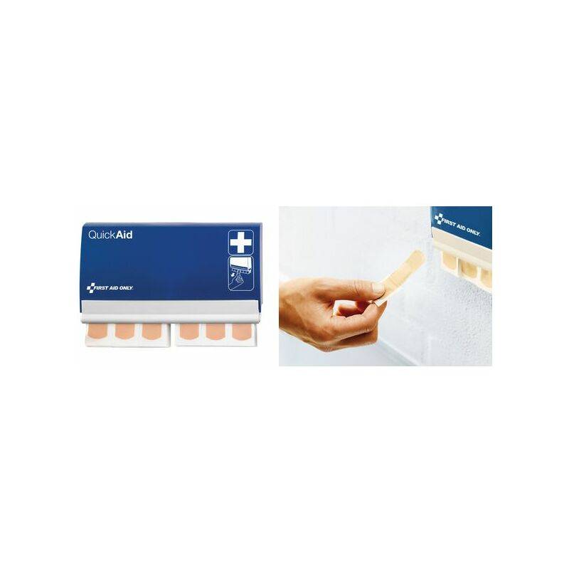 FIRST AID ONLY Pflasterspender Elastic, blau, bestückt