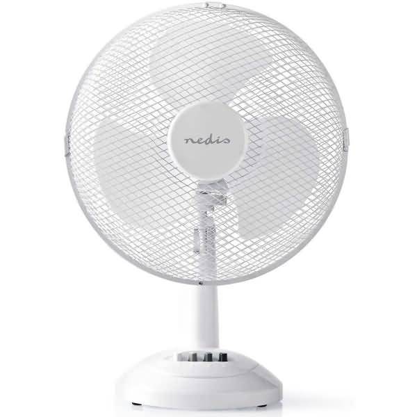 Tischventilator 30cm 35W weiß