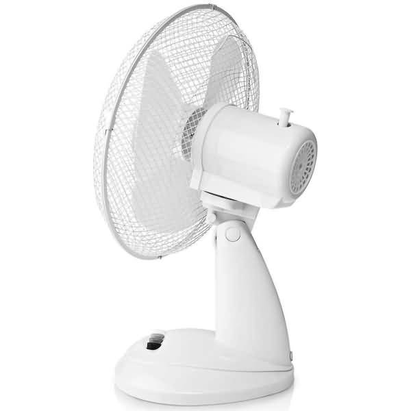 Tischventilator 30cm 35W weiß