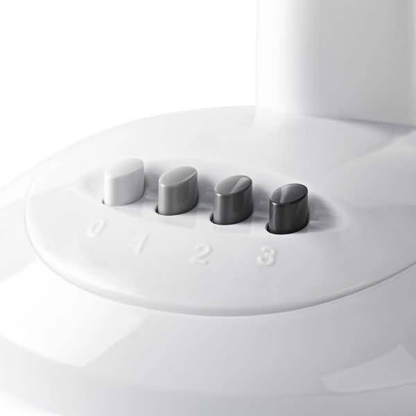 Tischventilator 30cm 35W weiß