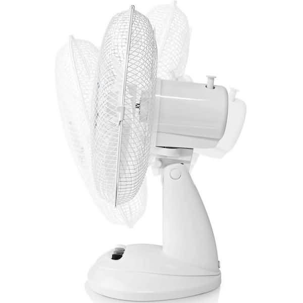 Tischventilator 30cm 35W weiß