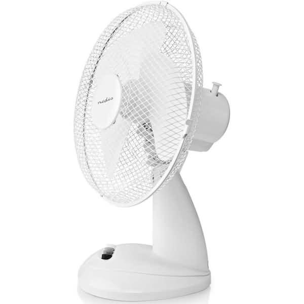 Tischventilator 30cm 35W weiß
