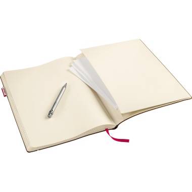 transotype Notizbuch senseBook Red Rubber 75020402 L kariert