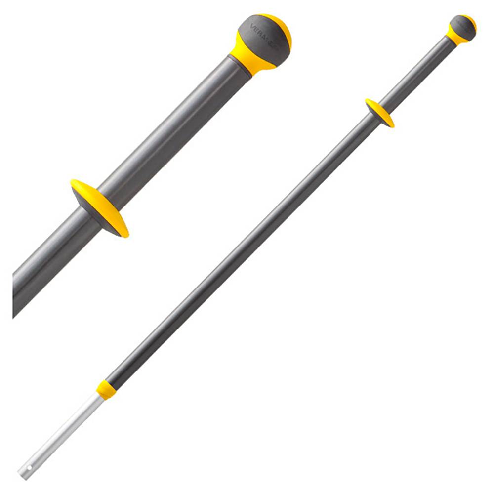 Vermop Scandic Telestiel, schwarz-gelb, B: 7cm, L: 108,5cm, H: 7cm