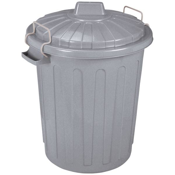 Curver Haushaltstonne Oscar M 23 Liter Hochwertiger Behälter mit Deckel & Klemmbügel 23 Liter