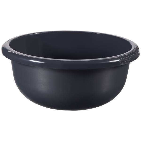 Curver Plastikschüssel rund 6,5 l anthrazit d=32 cm h=14 cm 6,5 l Volumen