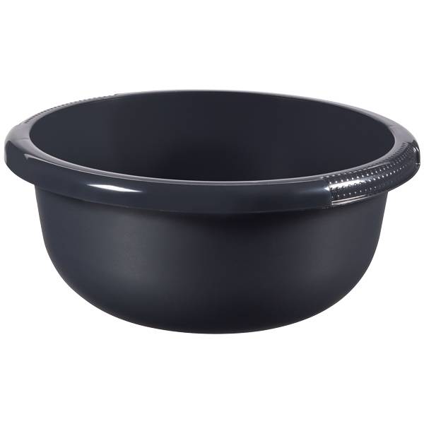 Curver Plastikschüssel rund 4 Liter anthrazit d=28 cm h=12 cm 4 Liter