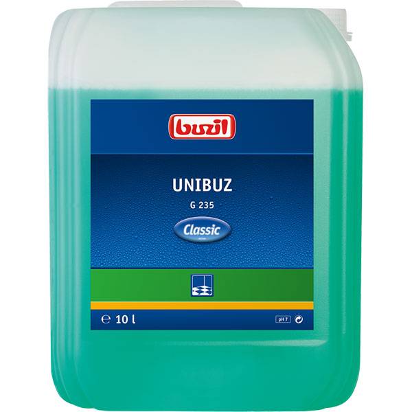 Buzil G235 Unibuz Classic Universalwischpflege 10 Liter Ideal für die Unterhaltsreinigung von wasserbeständigen Böden 10 Liter