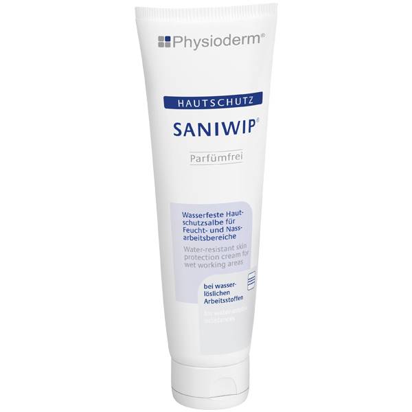 Physioderm® Saniwip® Hautschutzcreme 100 ml Für Arbeiten im Feucht- & Nassbereich sowie bei Kälte & Frost 100 ml
