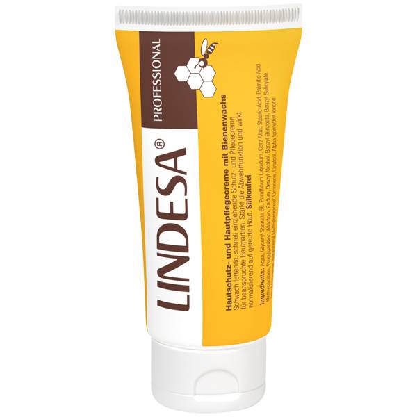 LINDESA® Professional Hautzschutz- & Pflegecreme 50 ml Hautschutz- & Pflegecreme bei eher geringen Belastungen 50 ml
