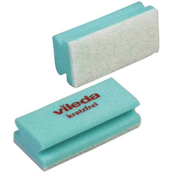 Vileda kratzfrei Putzschwamm grün weiches Vlies mit hochwertigem Schaum grün