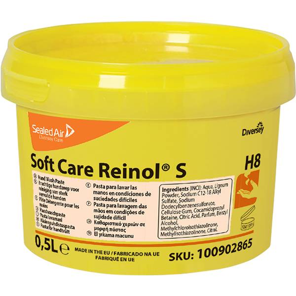 Soft Care Reinol®-S Handwaschpaste 500 ml Zur Entfernung von leichten bis mittelstarken Verschmutzungen 500 ml
