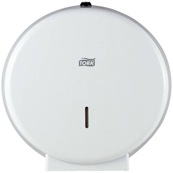 Tork T1 Toilettenpapier-Spender Metall Hervorragend für Orte mit hoher Besucherfrequenz geeignet Metall