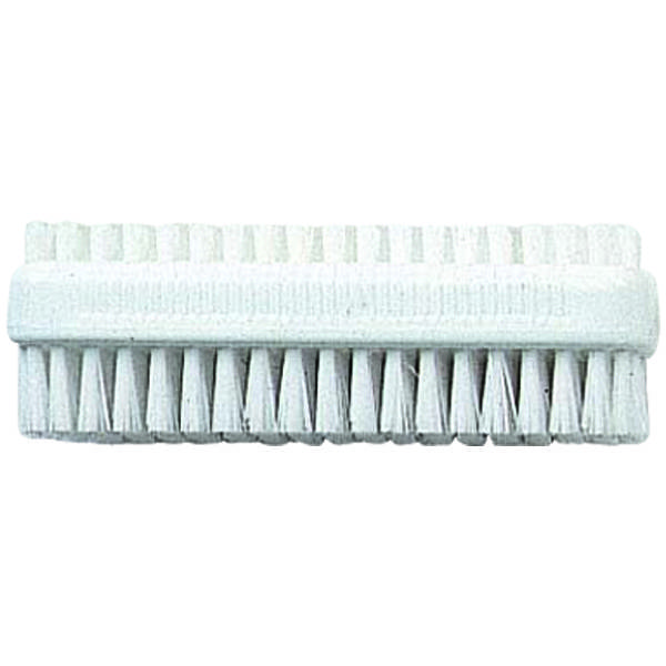 Haug Nagelbürste PHB weiß PS / Nylon doppelseitig 11 x 5 cm
