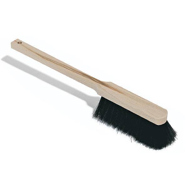 Langstiel-Handfeger 45 cm unlackiert & aus reinen Naturhaar-Borsten 45 cm